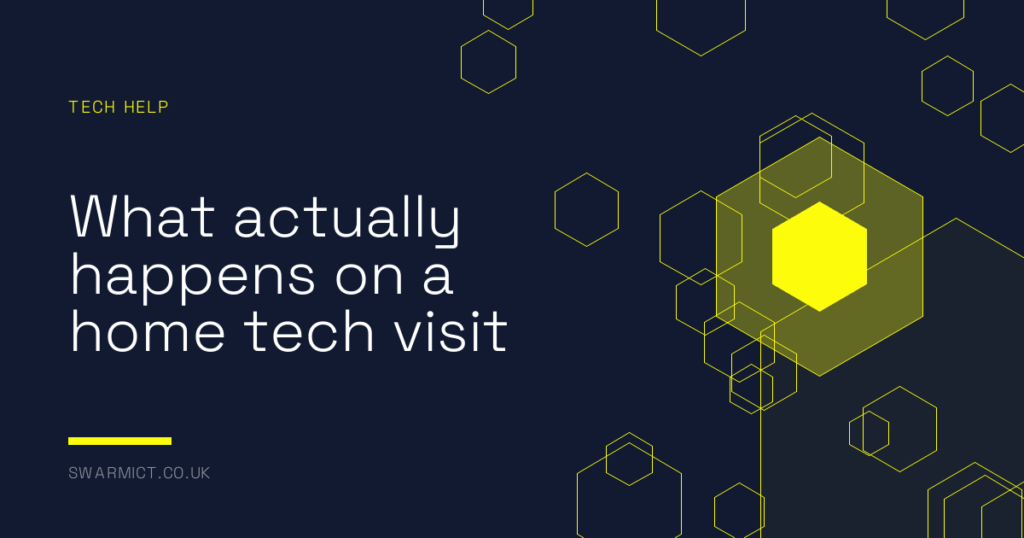 What actually happens on a home tech visit