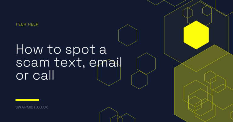 How to spot a scam text, email or call