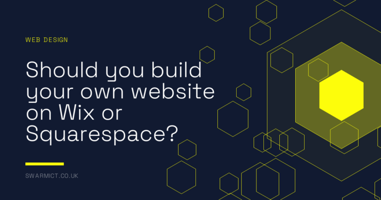 Should you build your own website on Wix or Squarespace?