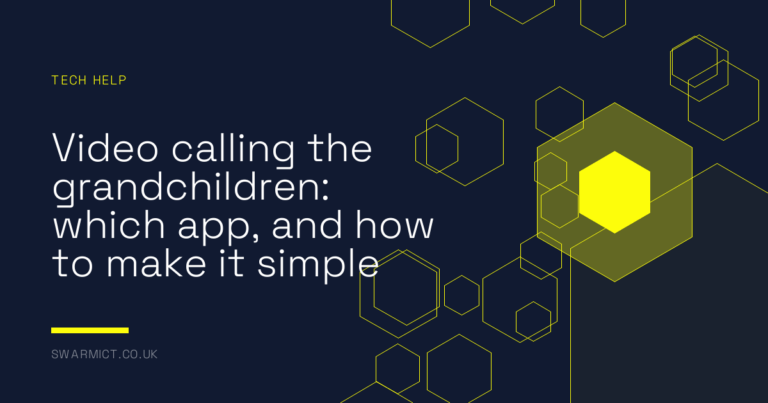 Video calling the grandchildren: which app, and how to make it simple